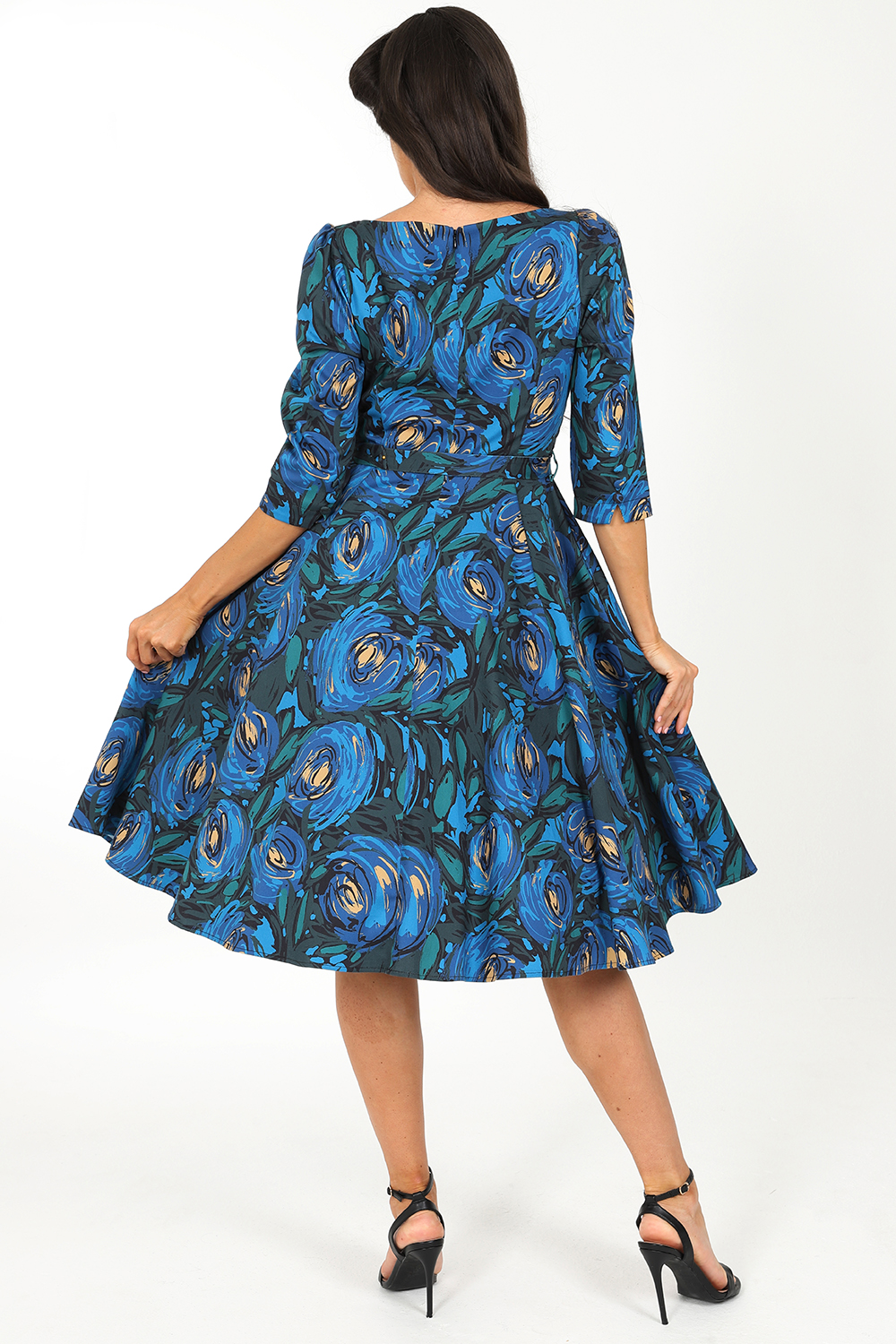 Delaney Floral Swing Dress